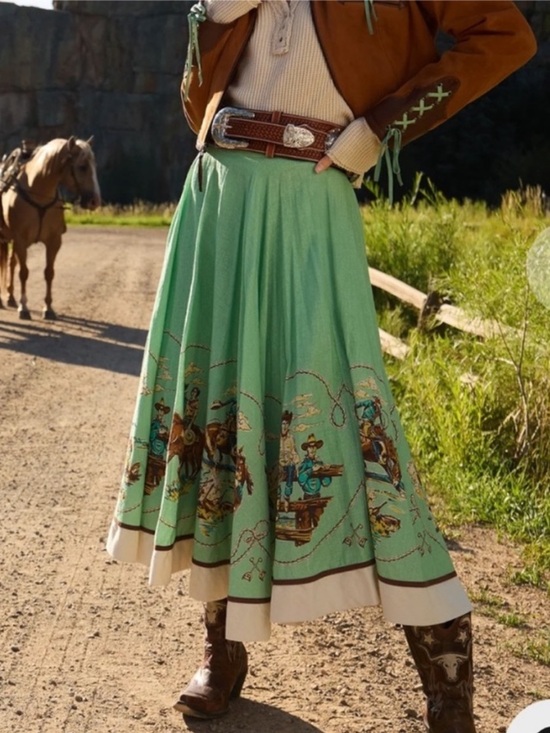 Double D Ranch Dresses & Skirts - NWT Double D Ranch Skirt, Mitchell's Gallery